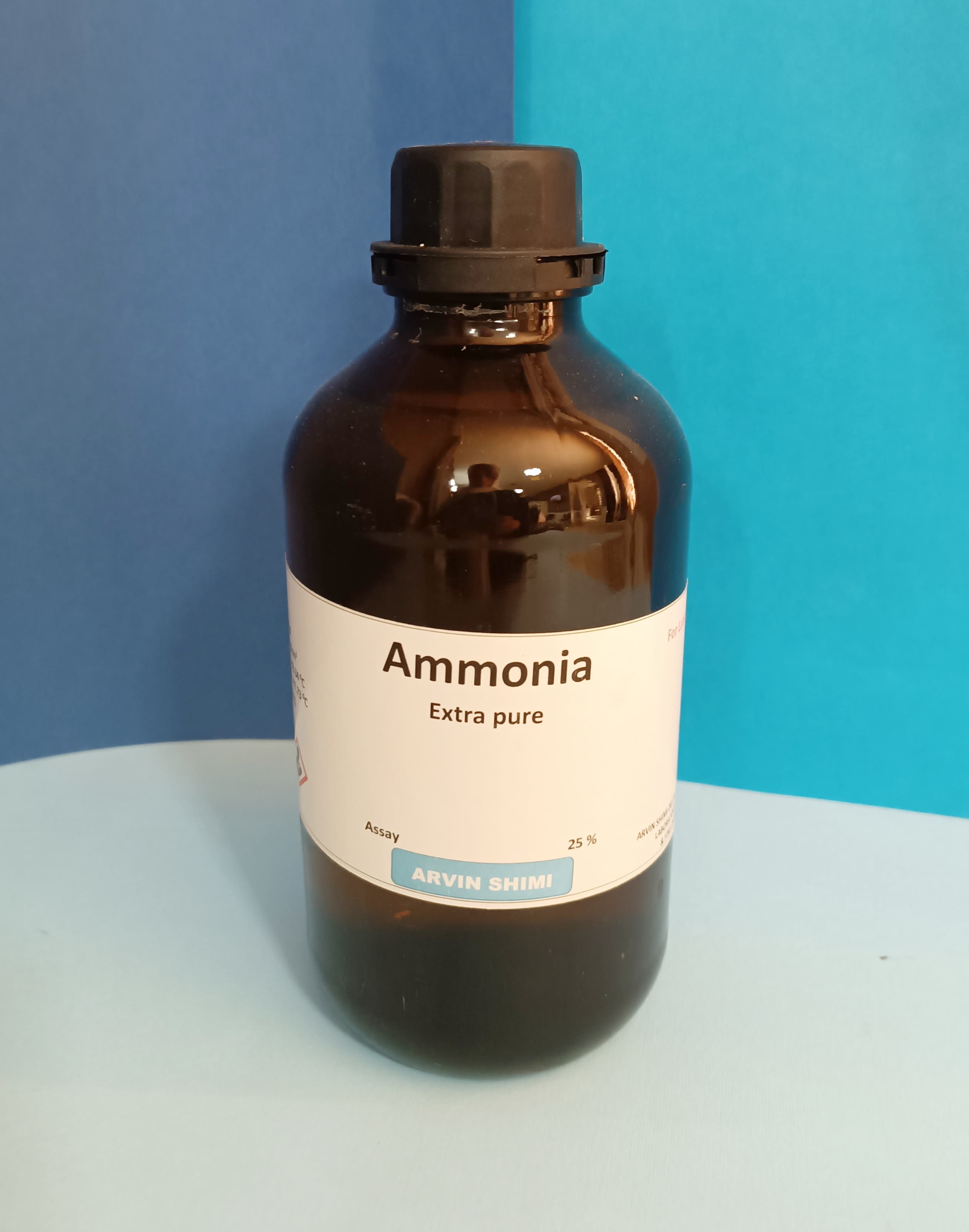 آمونیاک 25 درصد یک لیتری آروین شیمی
